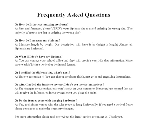 3Art 8.5X11 H-Diploma, With Tassel And 5X7 Picture Frame. Mahogany/Black (Customizable) #TOP2