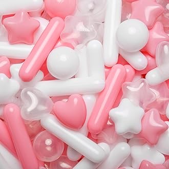 STARBOLO Ball Pit Balls for Kids -Pack of 150 200 500 Colorful Ball Pit Balls Crush Proof Plastic Toy Balls for Toddlers Ball Pit, Ball Pit Play Tent, Baby Pool Water Toys