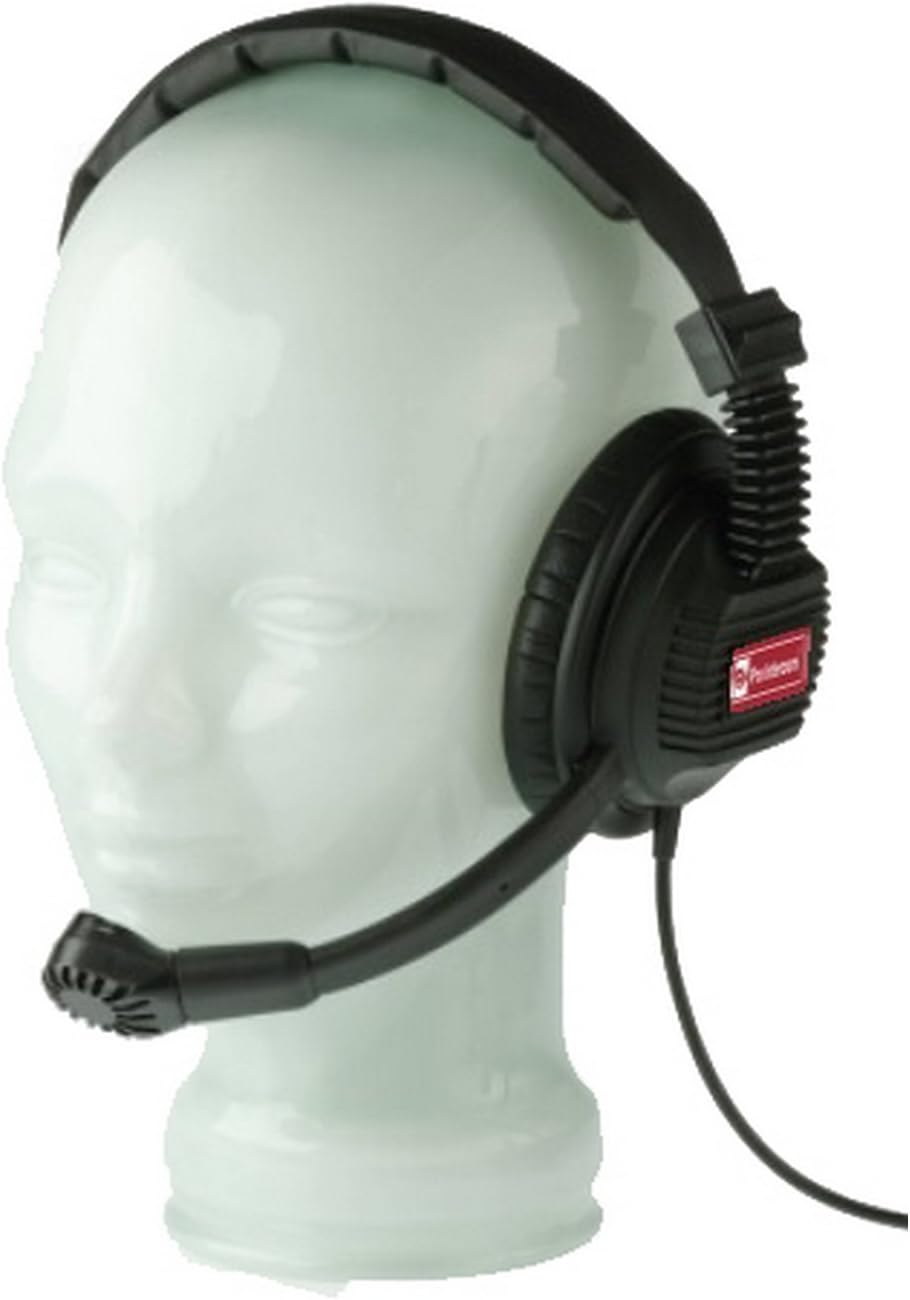 SMH210 | Single Muff 400 Ohm Earspeaker 200 Ohm Mic Headset