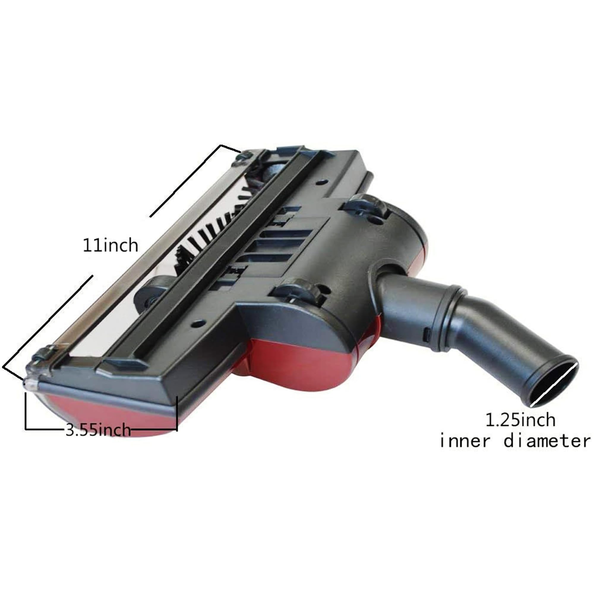 EZ SPARES Testina di ricambio per aspirapolvere da 32 mm, compatibile con spazzola turbo universale per pavimenti duri e accessori per la pulizia dei tappeti