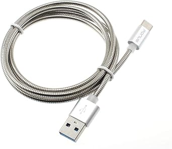 3ft Metal USB Cable Compatible with Amazon Fire HD 8 2022 Release,2020 Release,Plus 2022 Release,2020 Release,10 2021 Release - Type-C Charger Cord Power Wire USB C Y8Y