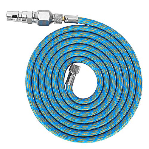 Aerografo Airbrush Air Hose Airbrush Air Hose Kit,Iwata Airbrush Braided Air Hose,Spray Gun Air Hose,Braided Airbrush Air Hose Adapter Kit Airhose Braided Air Hose ,Iwata Airbrush For Spray Gun Air Co