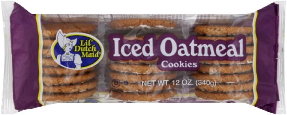 Iced Oatmeal Cookie, 12-ounces (Pack of12)