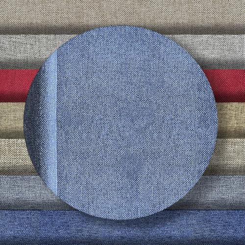 Tela para Tapizar Sillas 2x1,40 M. Telas para Sofas, Sillones, Cojines. Antidesgarro y Resistente. Loneta por Metros. (Azul…)