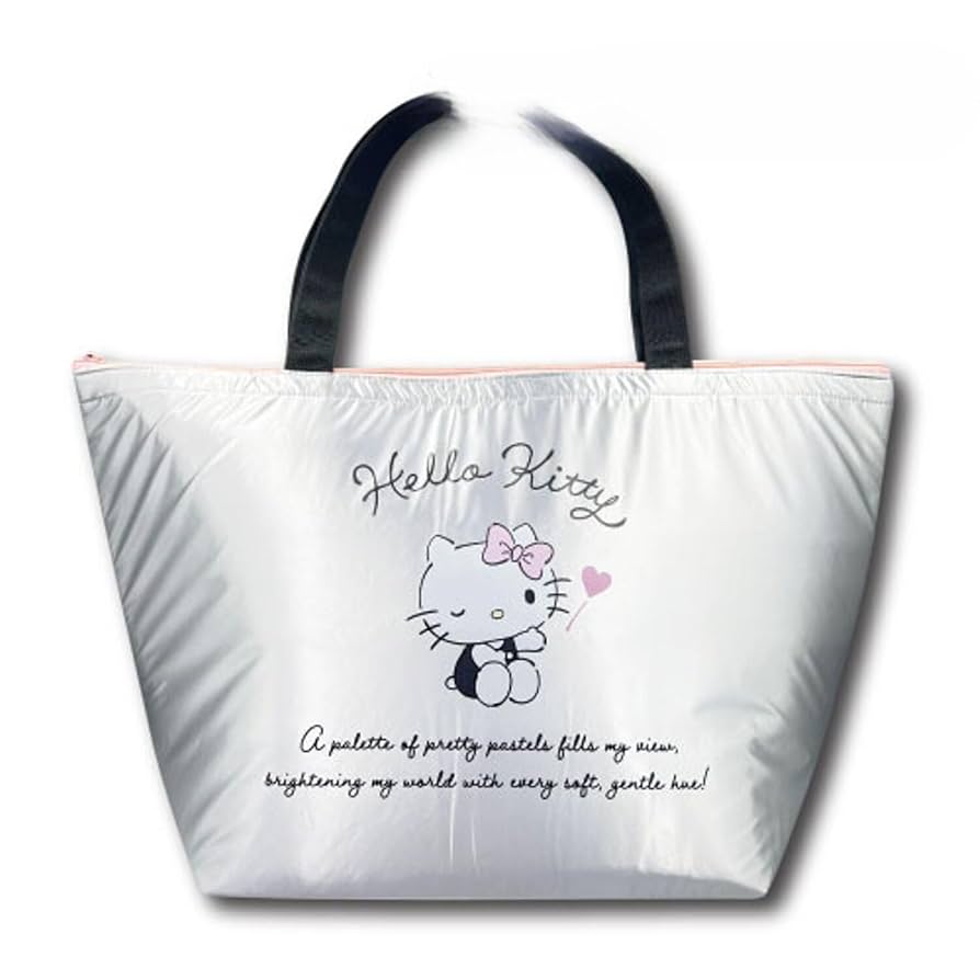 Amazon｜畑山商事 sanrio 保冷ビッグトートバッグ シルバー
