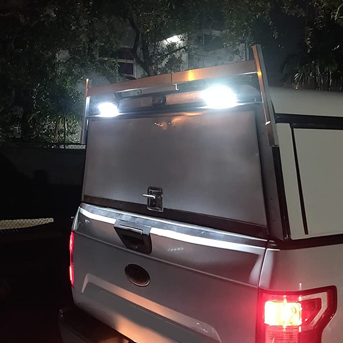 2 Piezas 8 Pulgadas RV LED Porche Luces para Toldo 12V LáMparas de Pared de Luces para Camiones Caravana Remolque,