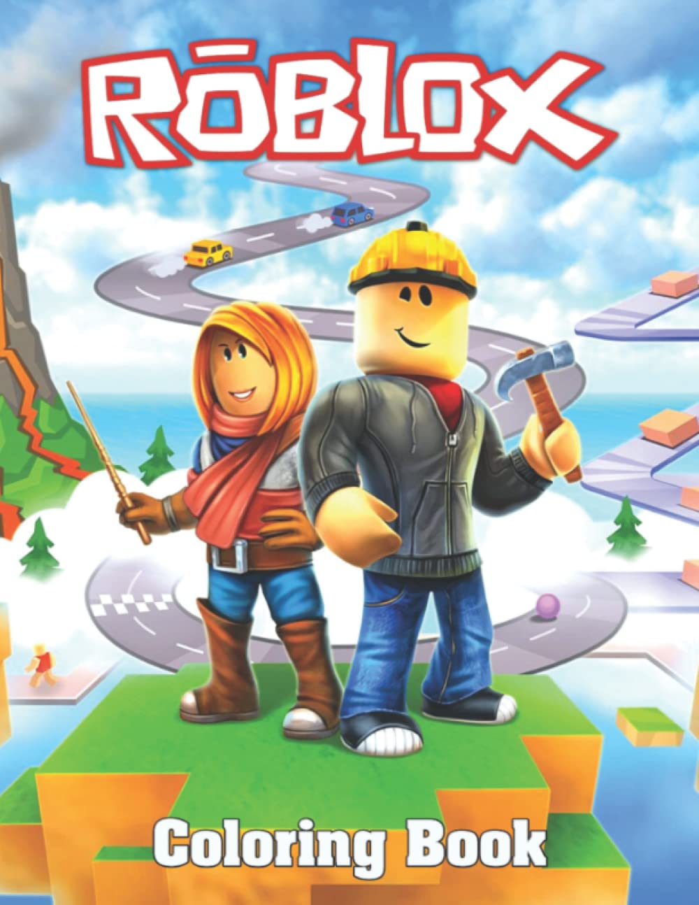 Ŗōḃlox Coloring Book: 100 PAGES, (2022 Edition) Deluxe Ŗōḃlox Coloring Book For Kids Ages 4-8, and Adults With High Quality Coloring Pages