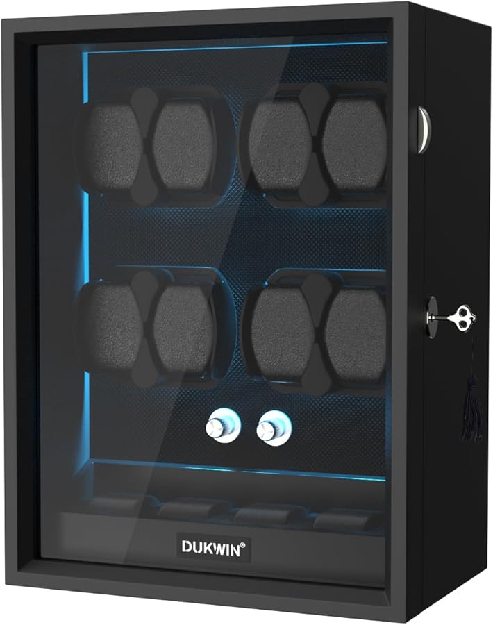 Amazon | DUKWIN ワインディングマシーン 8本巻き上げ+4本収納