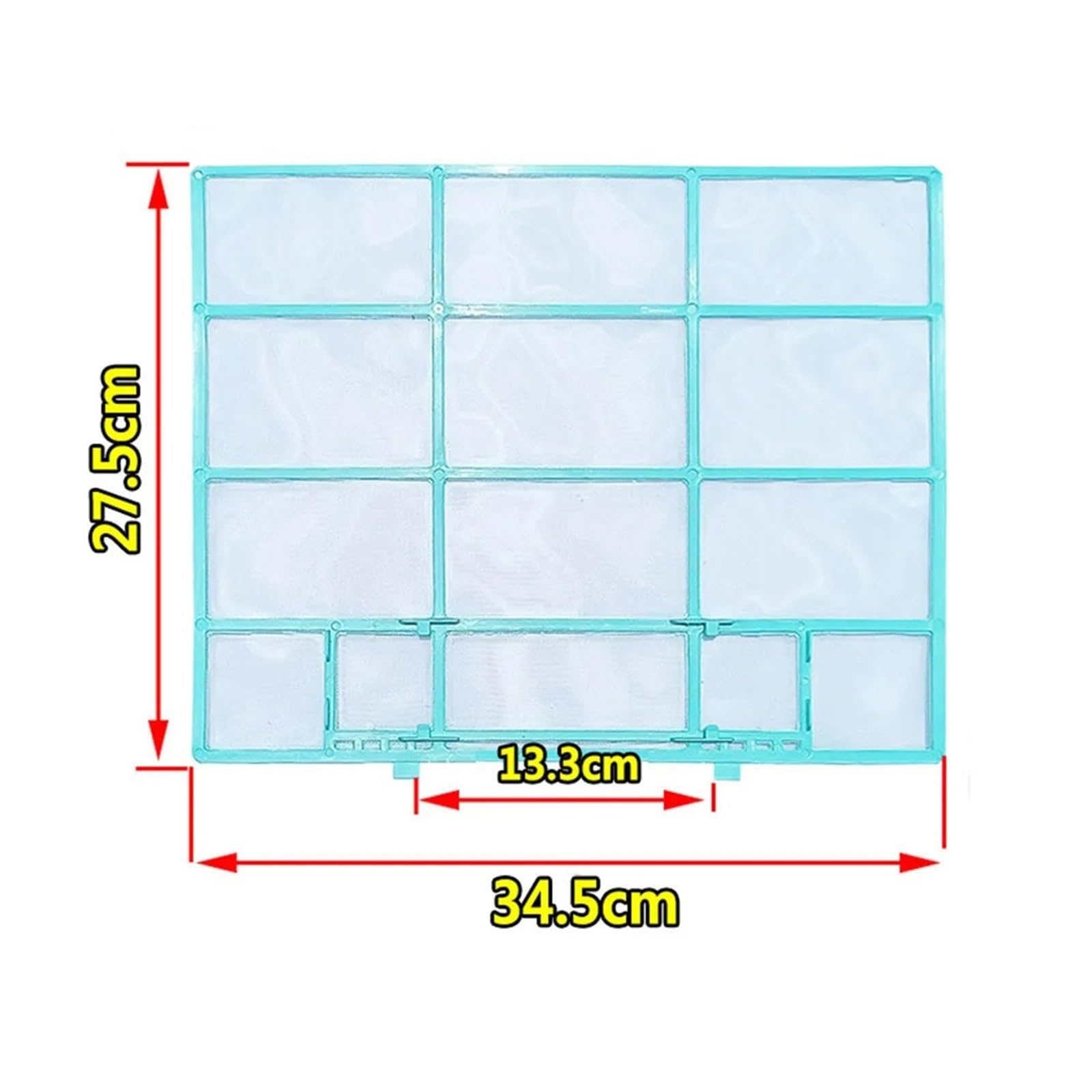 HIZON 1 Filtro de Aire Acondicionado, Compatible con Midea, Aire Acondicionado Colgante