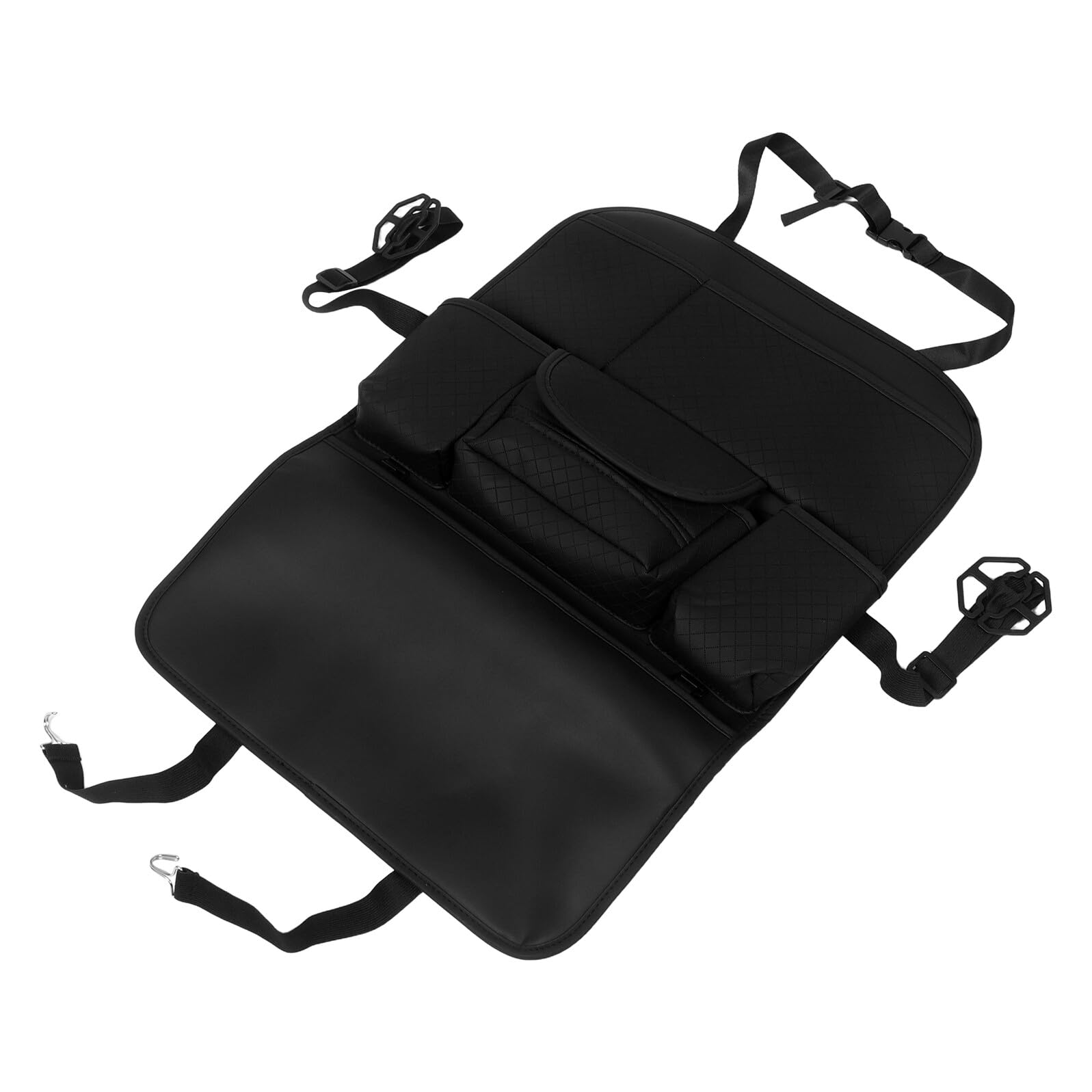 Rangement de siège arrière de voiture multifonction avec porte-gobelet étanche
