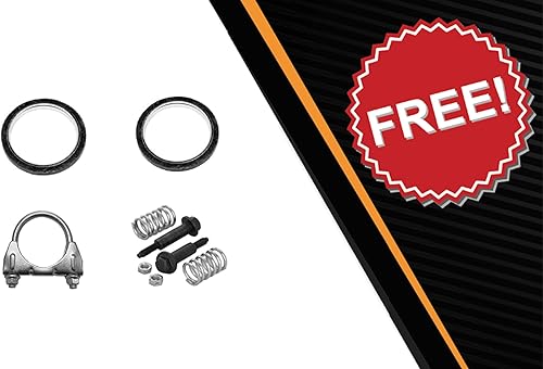 Miniatura 7 de Northeastern Exhaust -Kit de sistema de escape de silenciador de tubo resonador compatible con Honda Civic 2.0L 2006-2011