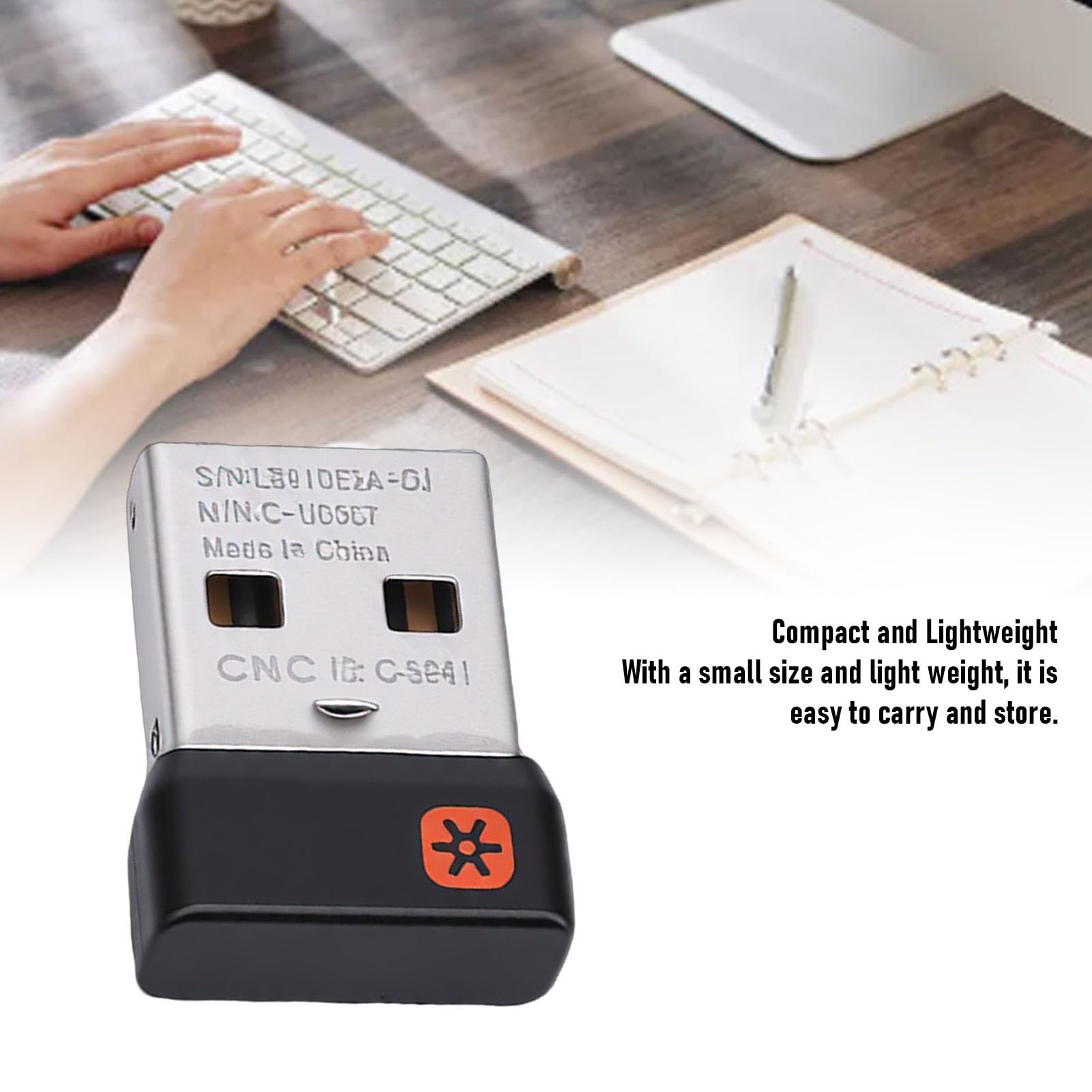 Récepteur USB Unifying Dongle sans Fil 2,4 GHz Compatible MK235 MK245 MK270 MK275 MK295 MK315 MK345 MK470