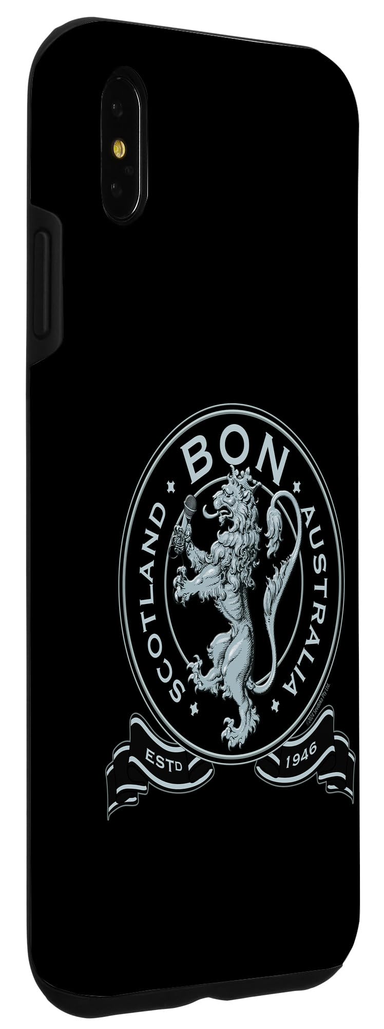 Bon Scott Est 1946 Scotland Australia Case for iPhone XS Max - Image 3