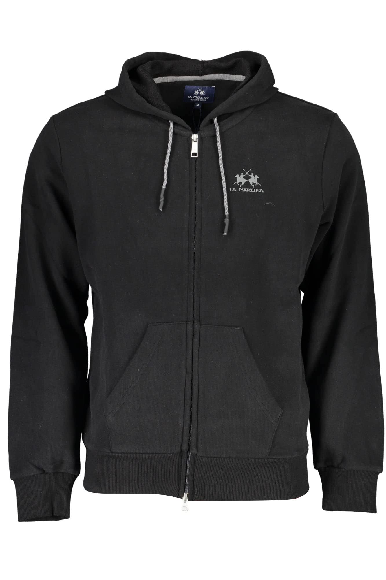 Sweat noir à fermeture éclair pour vos sorties de week-end - 3