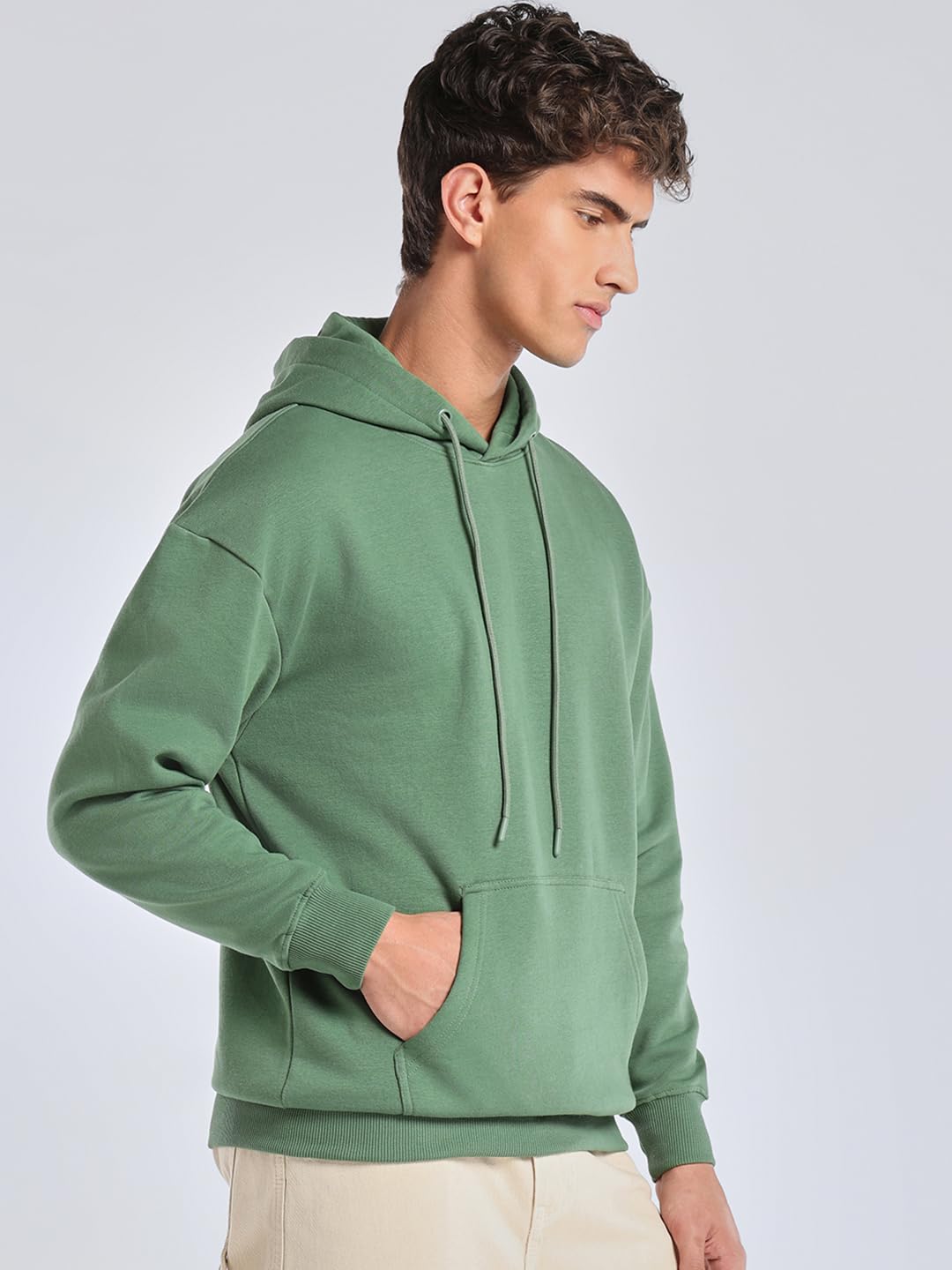 Bewakoof Męska bluza z kapturem