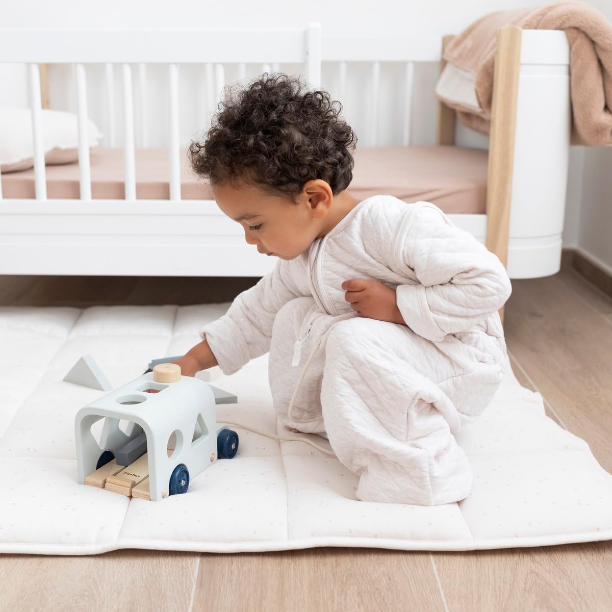 BEMINI Schlafsack Pady Quilted Jersey tog 1.5 Brick