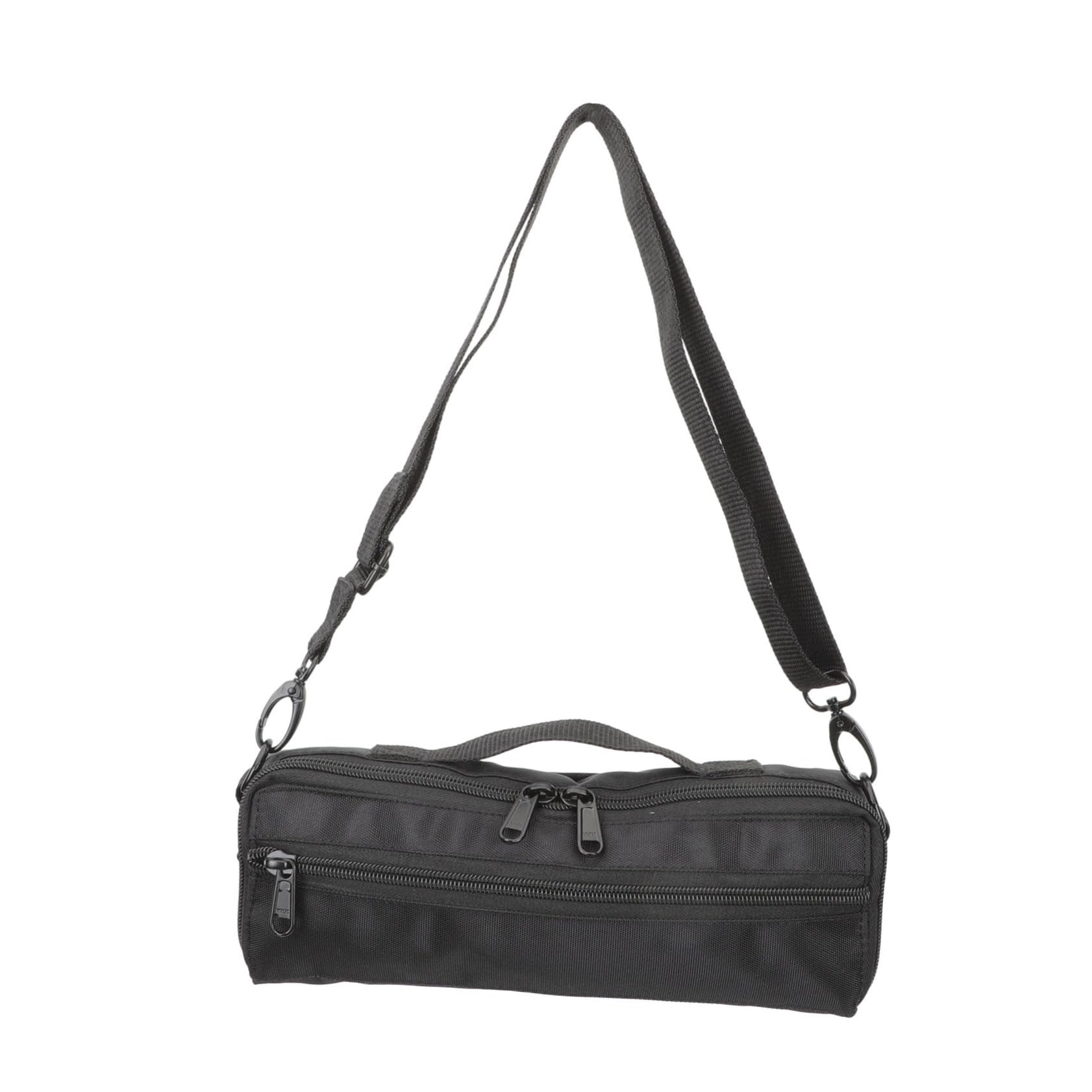Toyvian Canvas Piccolo Bag Zipper Lightweight and Strong Piccolo Pouch for Wind Instruments Easy to Use