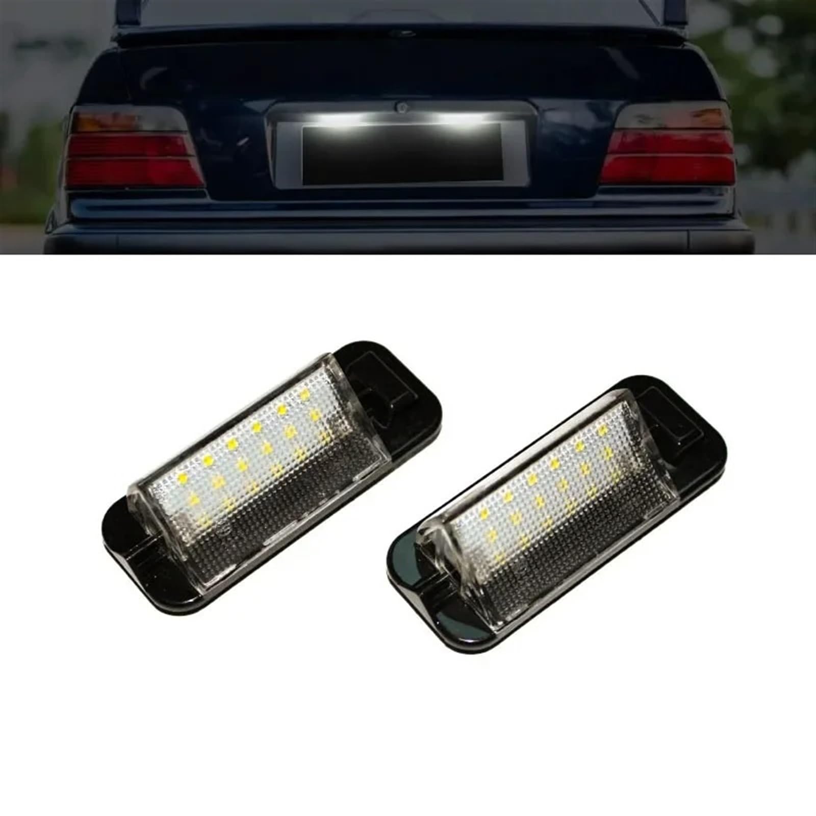 Amazon.co.jp: ナンバープレートライト E36 E36 318i 318is