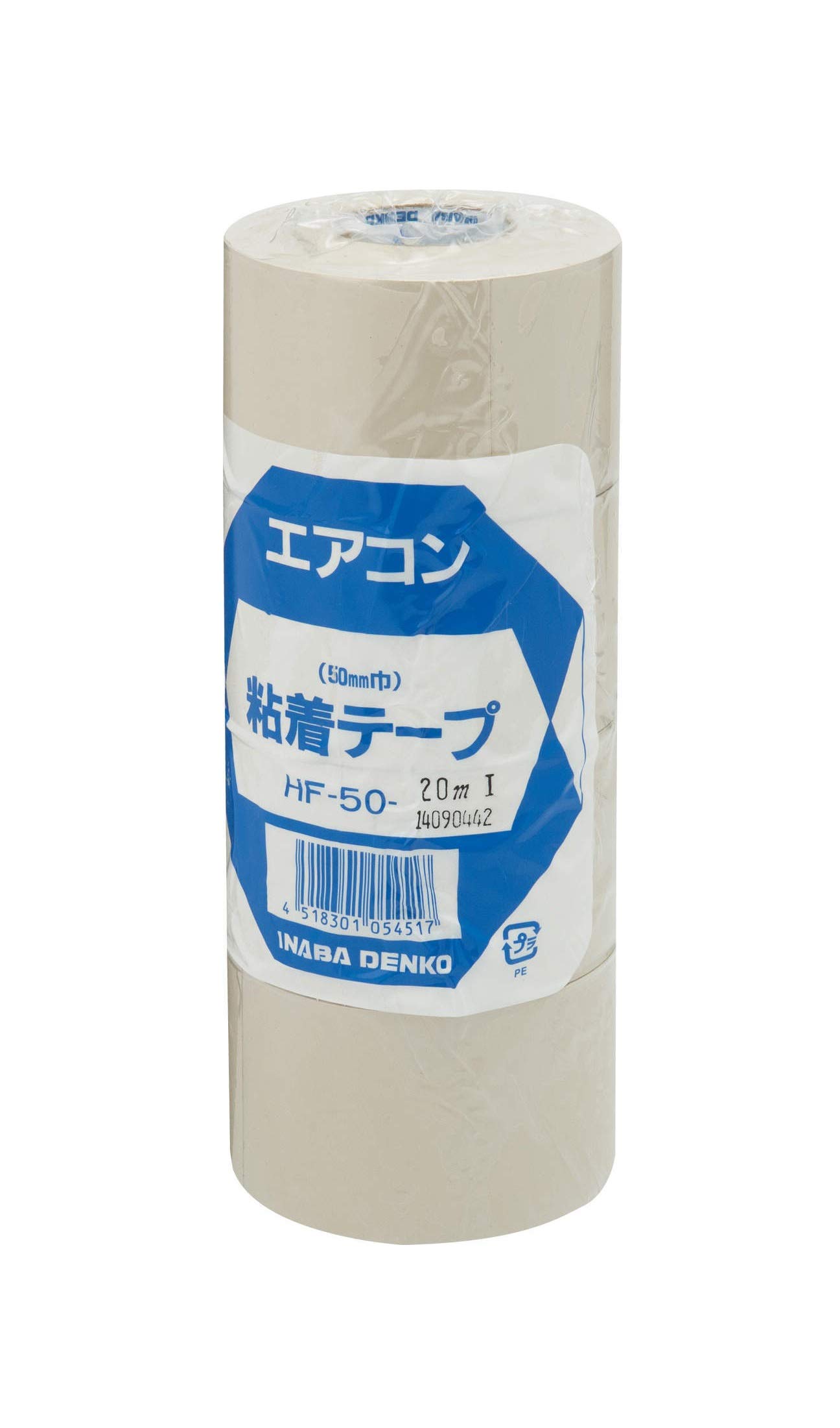 Amazon | 因幡電工 非粘着テープ アイボリー 5P HK50I05P | 断熱材