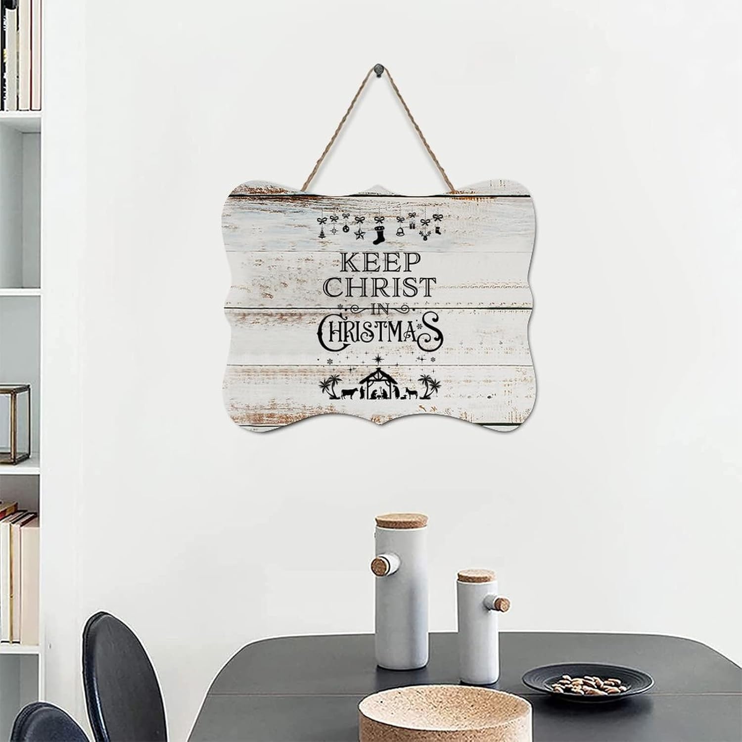 Motivational Quote Wood Sign Religious Quotes Nativity