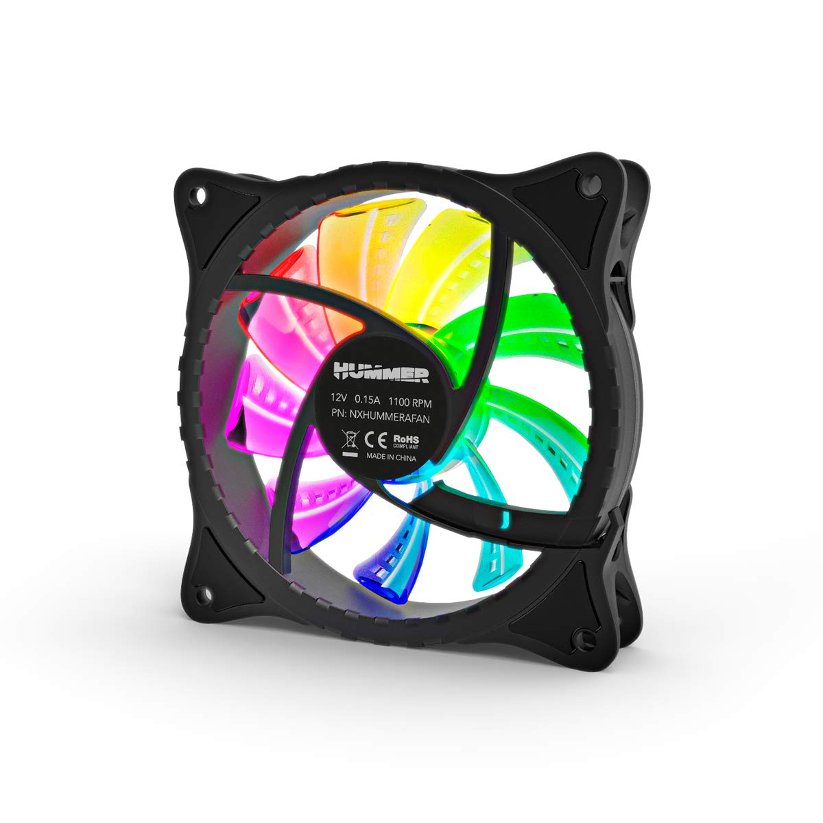 Nox Hummer Easy Link ARGB Linked Fan (Pack de 3) - Ventilador 120mm
