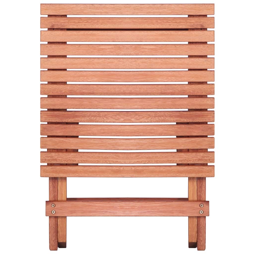 SKM Ensemble de Bistro 3 pcs pour Enfants Bois d'eucalyptus Solide-9.6KG