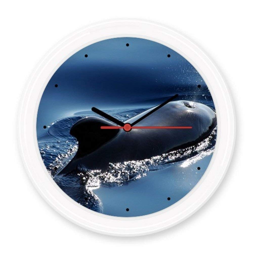 Horloge murale océan pour salon et bureau inspirée des sciences de la nature