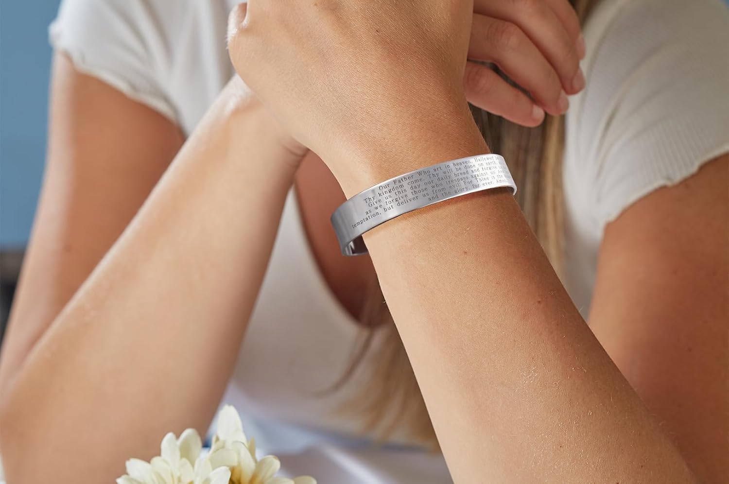 FashionJunkie4Life 925 Sterlin Silver and Stainless Steel Open Cuff Bracelet