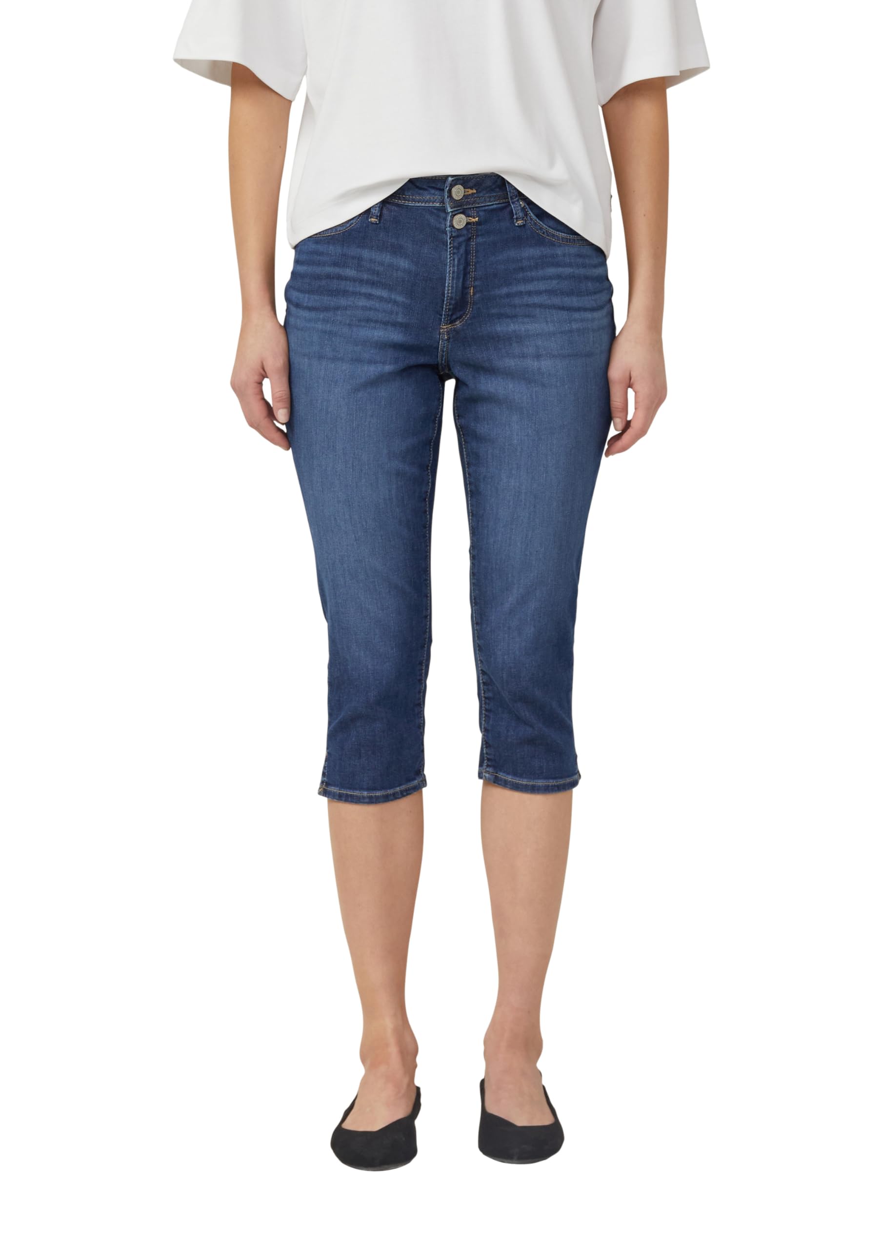 s.Oliver Capri Jeans Betsy/Regular Fit/Mid Rise/Slim Leg