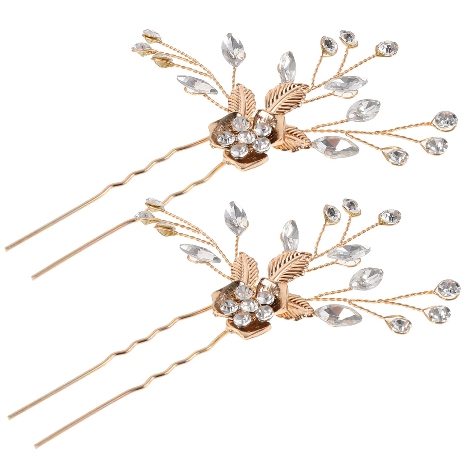 Didiseaon 10 Piezas Tocado De Novia Horquilla De Plata Conjunto De 2 Horquillas De Pelo De Boda Pasador De Pelo Para Mujeres Accesorios Para El Cabello Decoraciones Para El Cabello Para