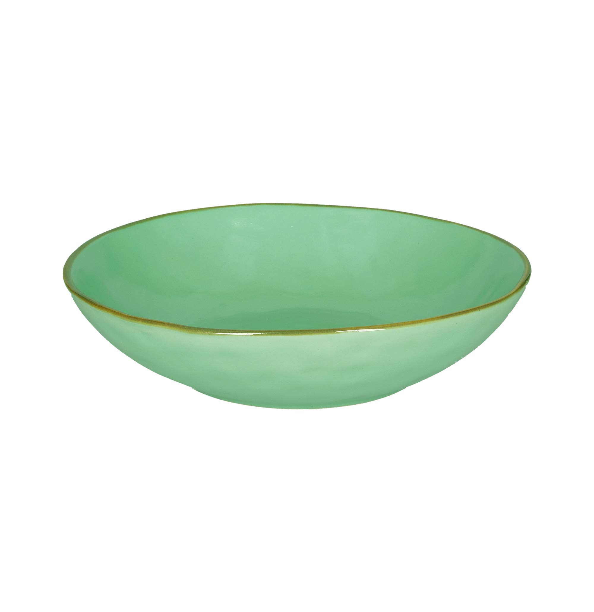 Rose & Tulipani Milano Aqua Green Rose & Tulipani - Deep Plate Concerto