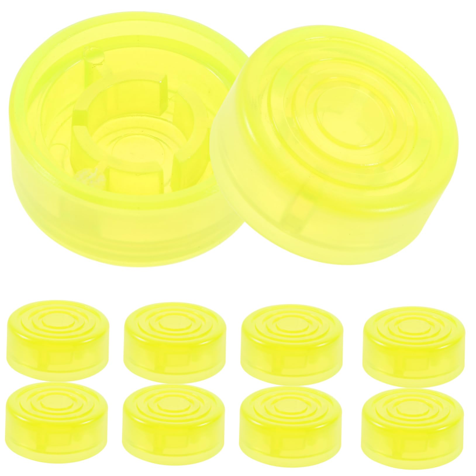 BESTonZON 10pcs Guitar Footswitch Cap Guitar Pedal Footswitch Toer Plastic Guitar Effect Caps Guitar Accessories