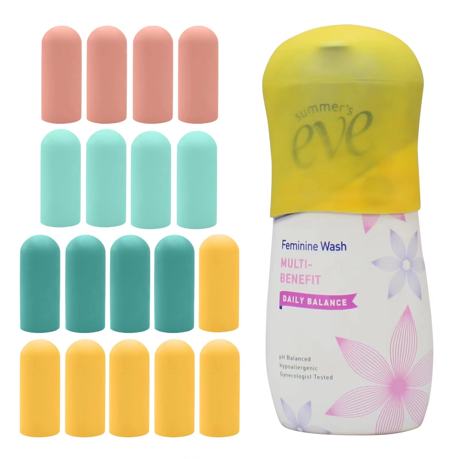 18 Pack Travel Essentials for Women Men, Travel Size Toiletries, Cruise Ship Essentials, Accessories Luggage, Travel Must Haves, Elastic Sleeves for Leak Proofing