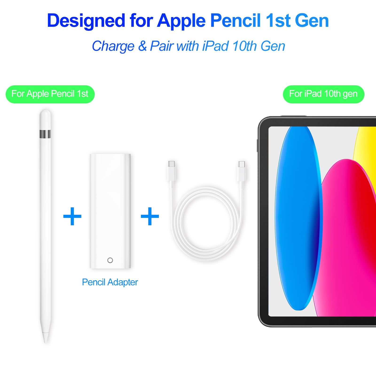 iPad本体 iPad (A16) Apple Pencil (USB-C) Amazon.com: USB-C to Pencil Adapter for iPad 10th Gen/iPad (A16