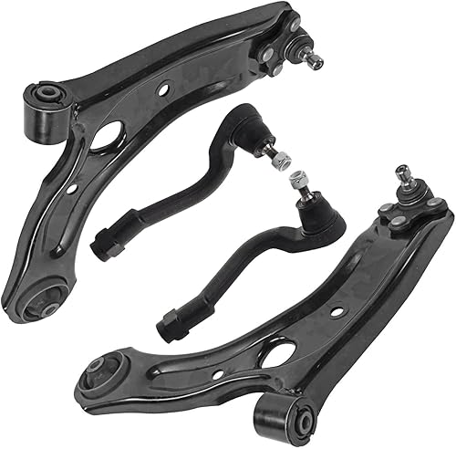 Miniatura 183 de Detroit Axle - Kit de brazos de control delanteros de 4 piezas para Nissan Cube 2009-2014, Nissan Versa 2007-2012 2 brazos de control inferiores con