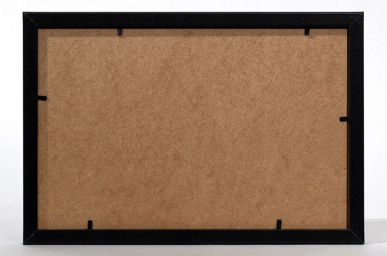Cadre Photo Décoratif 30x20 Cm Tulup - Motif 'Gouttes D'eau' Bleu Moderne - En MDF - Pour Toutes Les Pièces