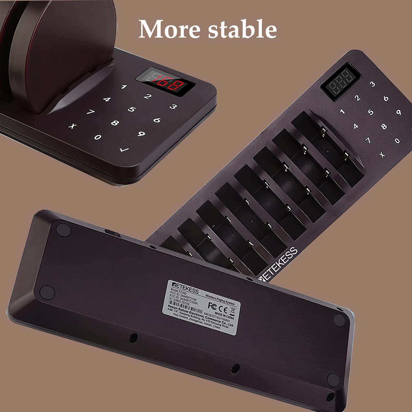 Retekess TD162 Restaurant Pager System, Pagers and Beepers for Staff