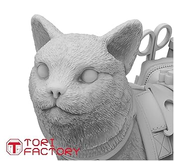 ビクトリアミニチュア猫 ミニチュアクラフト 『ミニアンチュール 灰ネコ 100392911