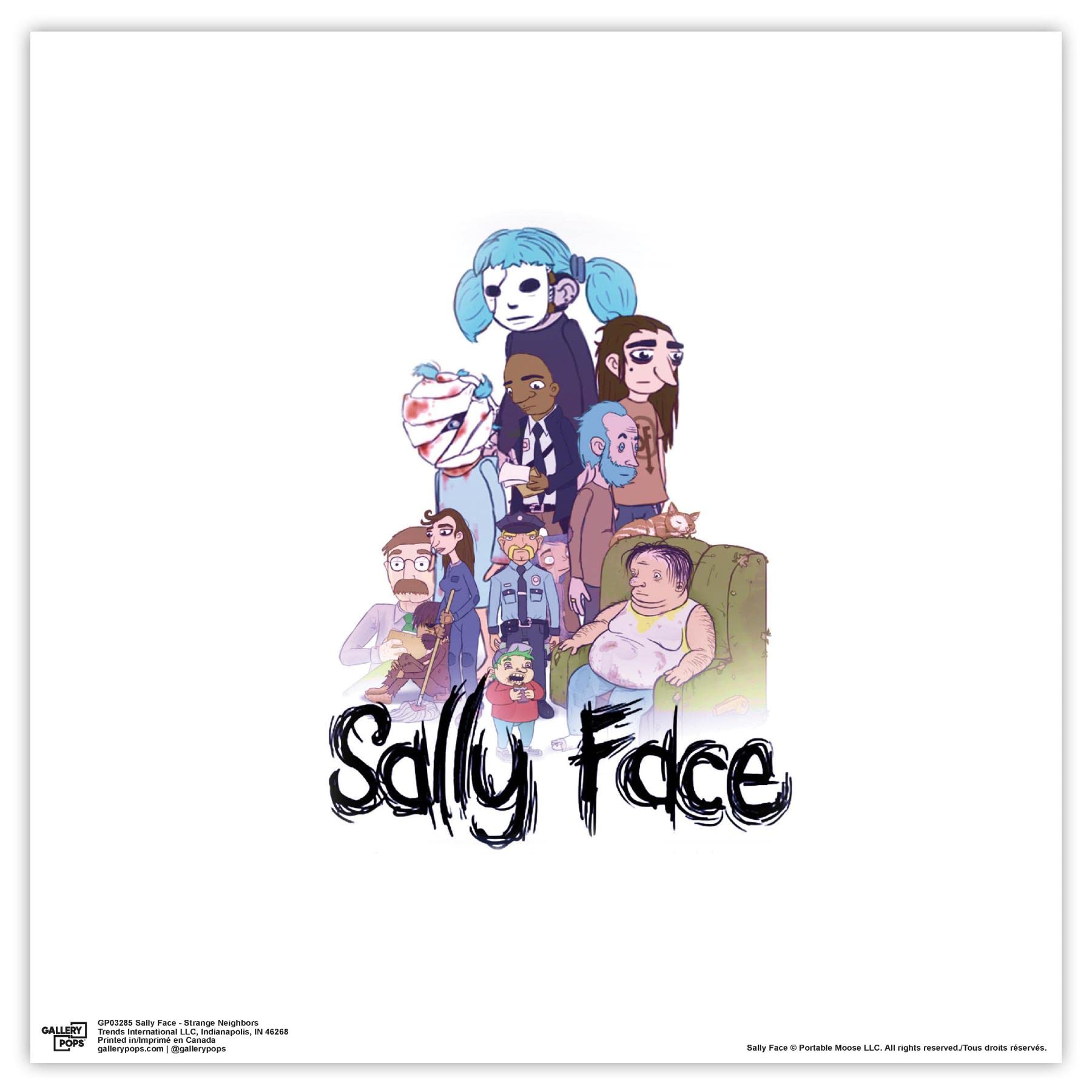 Amazon.com: Trends International Gallery Pops Sally Face - Strange