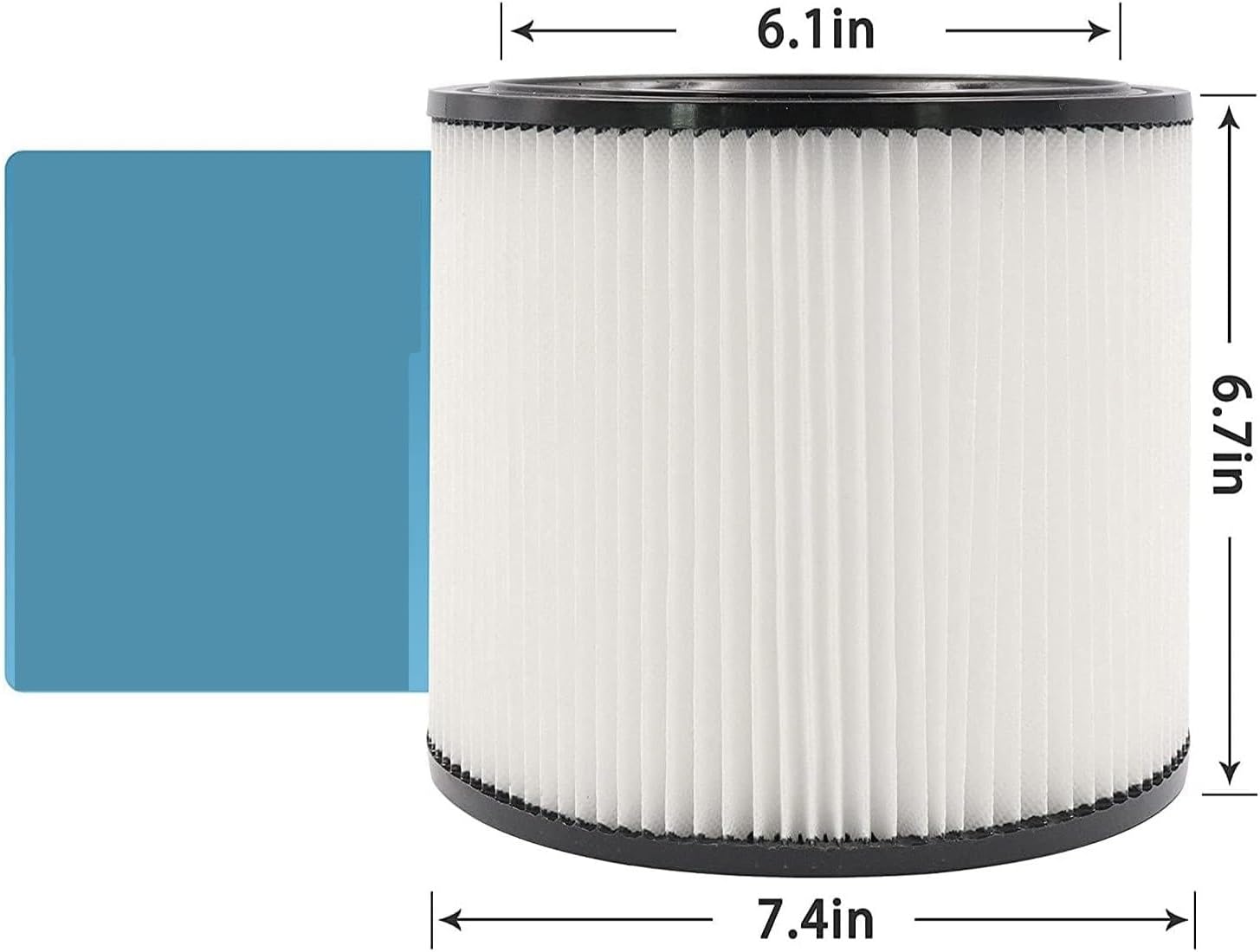 2pcs Replacement Filter. Compatibie For Spare Vacuum Filter For Shop-Vac 90304, 90350, 90333, 903-04-00, 9030400
