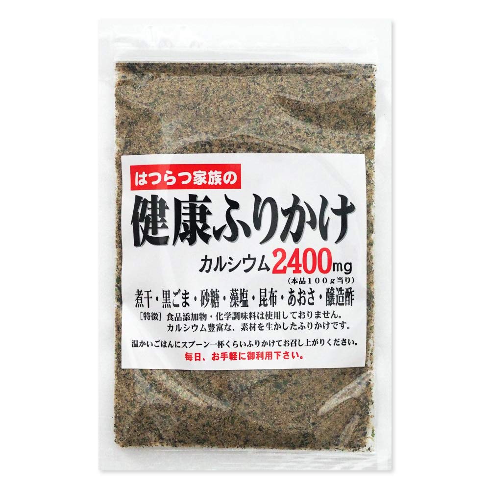 Amazon.co.jp: はつらつ家族の健康ふりかけ 81g 無添加・無着色 (1袋