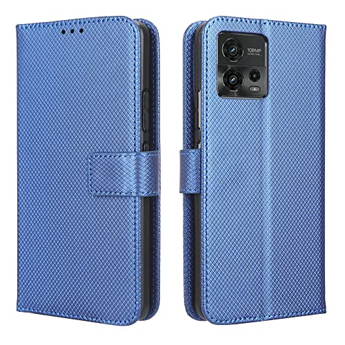 Funda Cartera Para Vivo X200 FE - Carcasa Con Tapa, Protección Antigolpes, Ranuras Para Tarjetas Y Muñequera, Color Azul