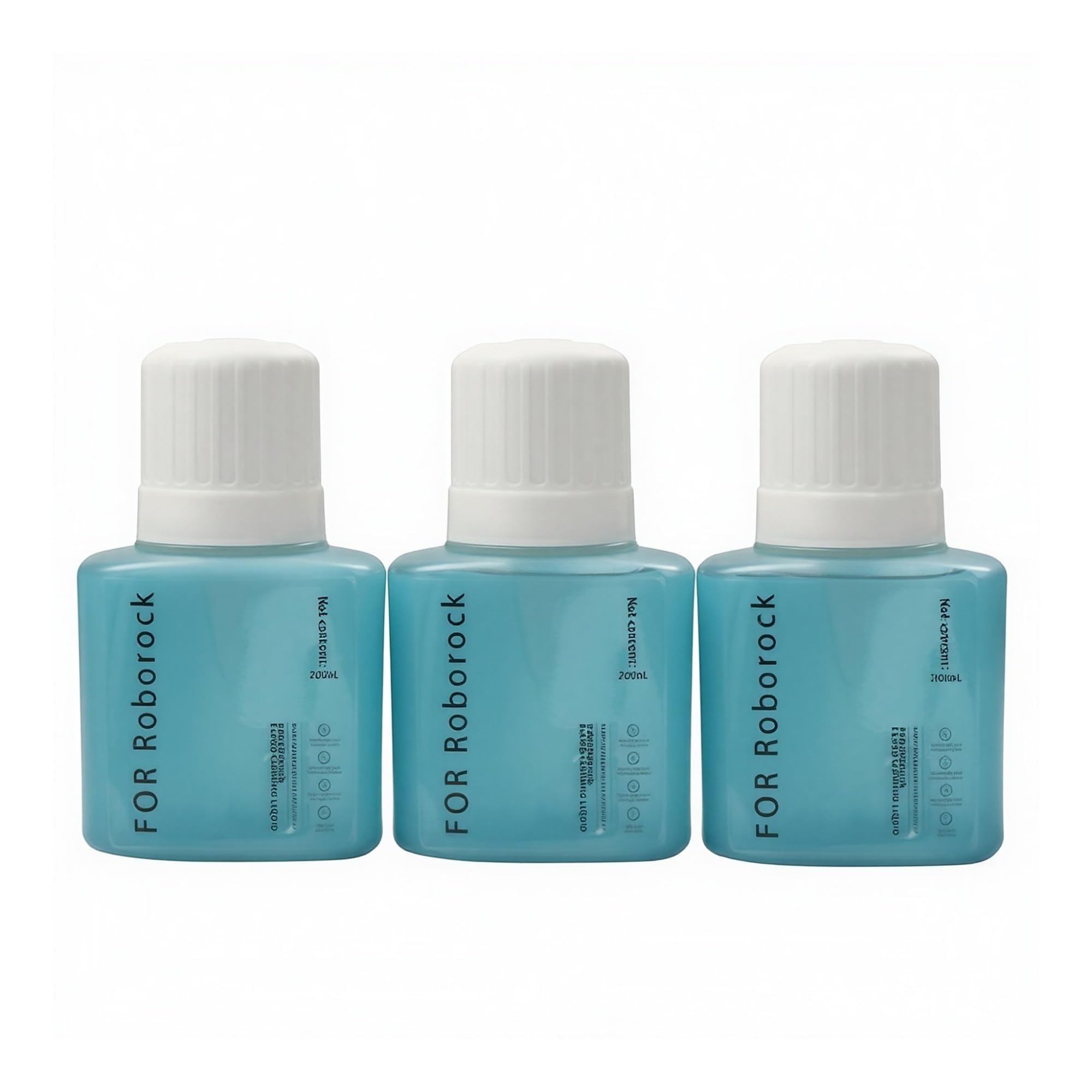 200ml Líquido Limpiador de Suelos Multiusos. Compatible con Roborock Q70+/q revo maxv/P10S. | 3pcs