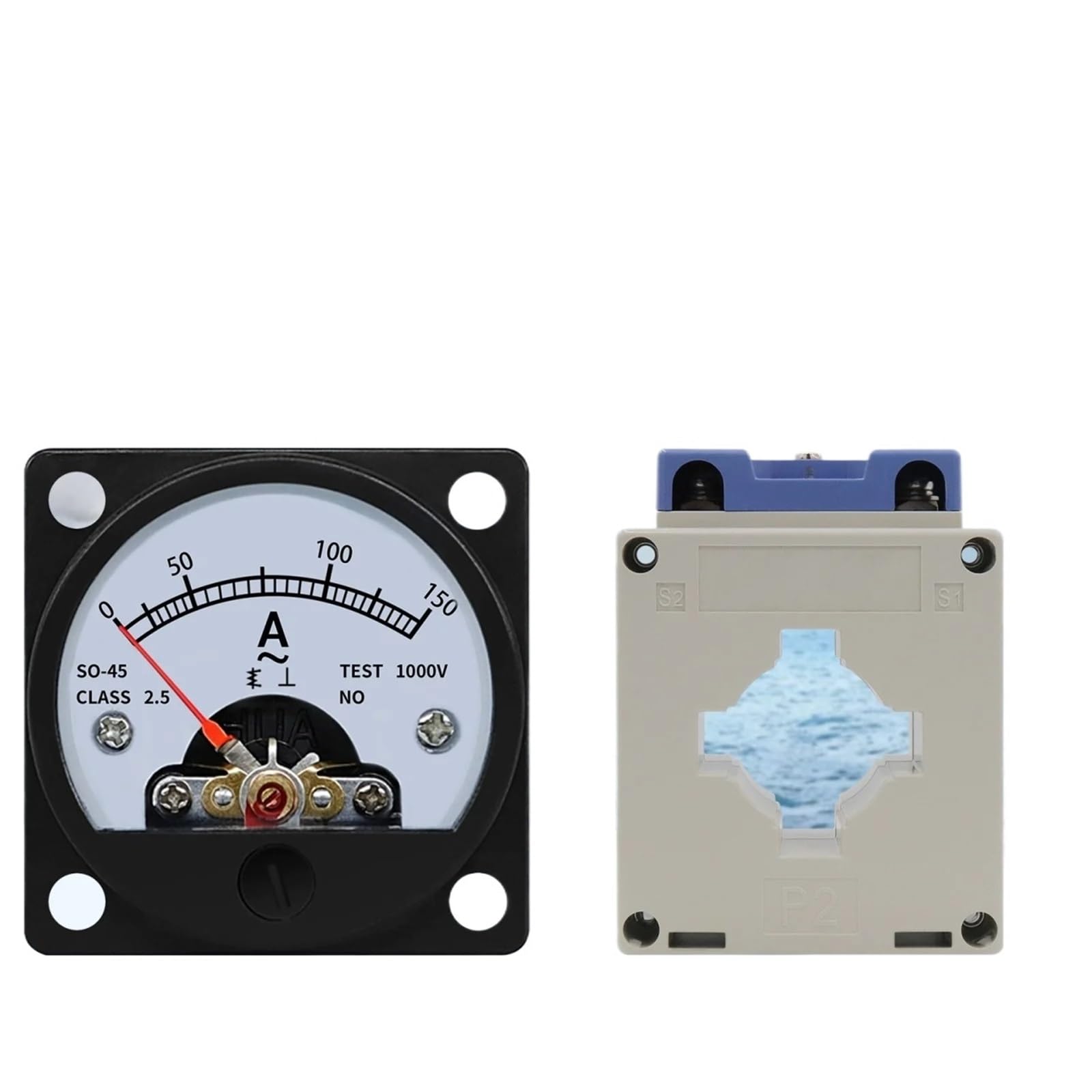 Mesure de courant AC 30A SO45 : ampèremètre traversant basse tension stable - 6