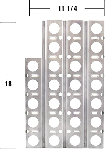 Miniatura 2 de Music City Metals 92561 Reemplazo de placa de calor de acero inoxidable para parrilla de gas Modelo Dynasty DBQ30F