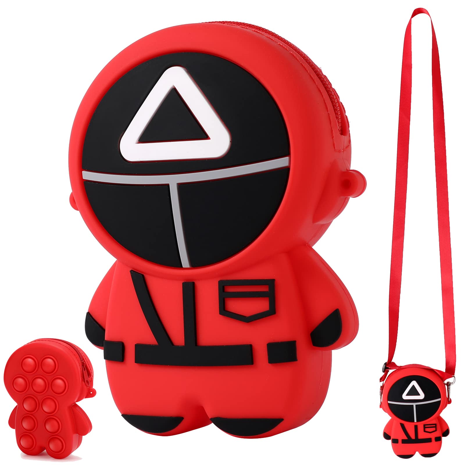 COOPEA Pop it Purse Fidget Toys,Pop it Purse for Girls Crossbody