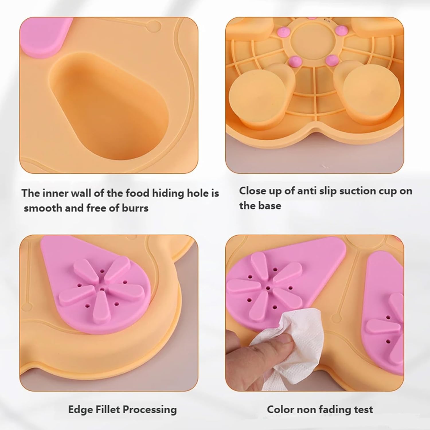 Dog Treat Slow Feeder Toy Prevents Choking and Vomiting Enrichment Cats Feeding Treat Puzzle Toy