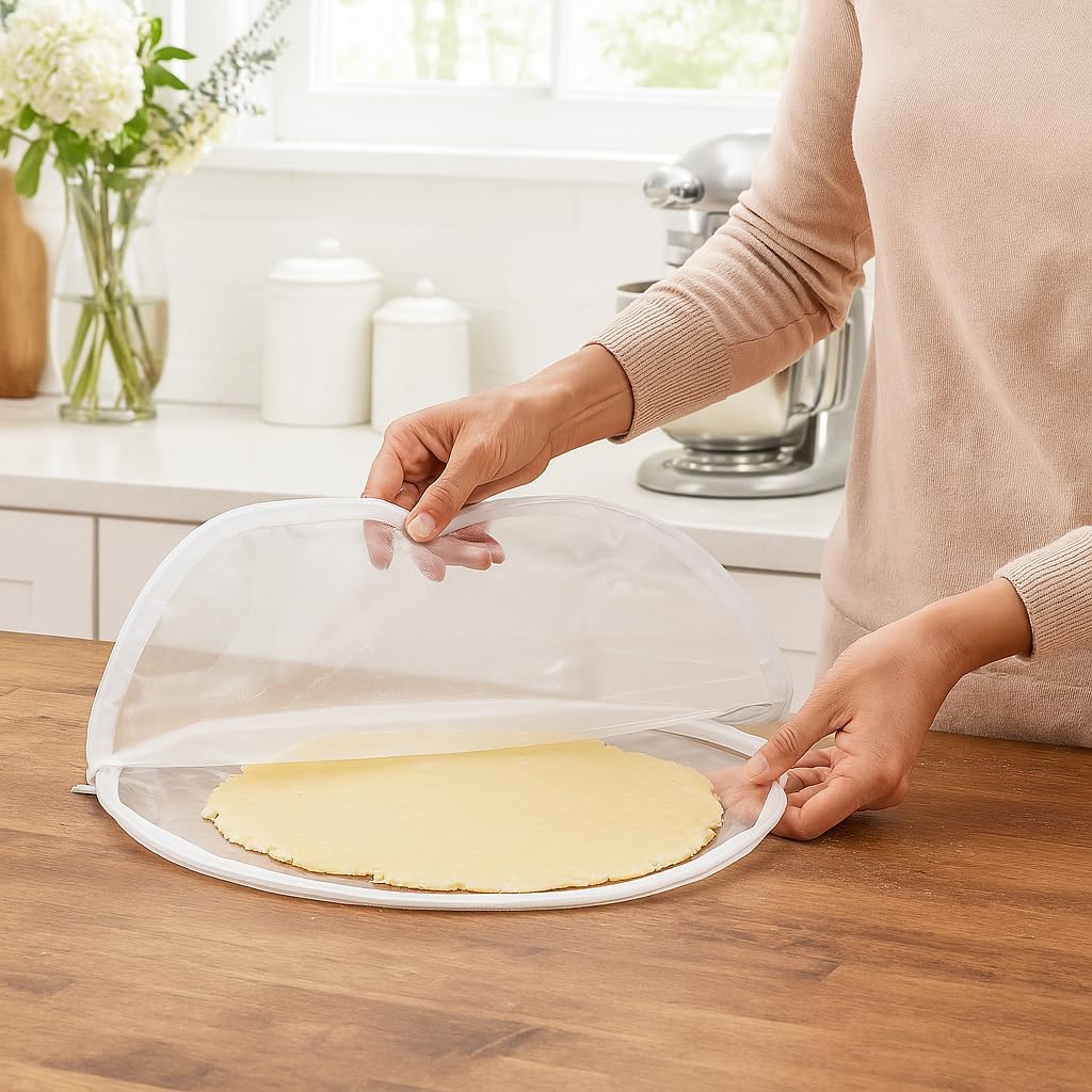 Mrs. Anderson's Baking Easy No-Mess Pie Crust Maker Bag, BPA Free, Rolls 11-Inch Crust For 8 to 9-Inch Pie image 4