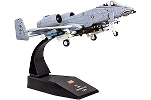 1/100 Scale A-10 Thunderbolt II 'Warthog' Fighter Jet Model