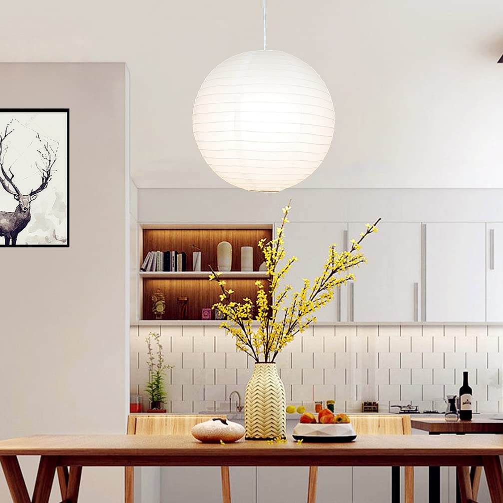 Amazon.co.jp : BEAULIGHT 和室照明 ペンダントライト 和紙 和風 LED